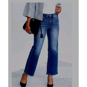 Current/Elliott The Lou High Rise Denim Flare Jeans Mina Womens Size: 26,27